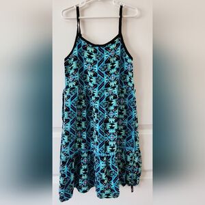 Justice Girls Boho Geometric Print Ruffle Sundress - Size 12